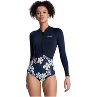 Mujer 1mm Swell Natural Front Zip Traje De Primavera